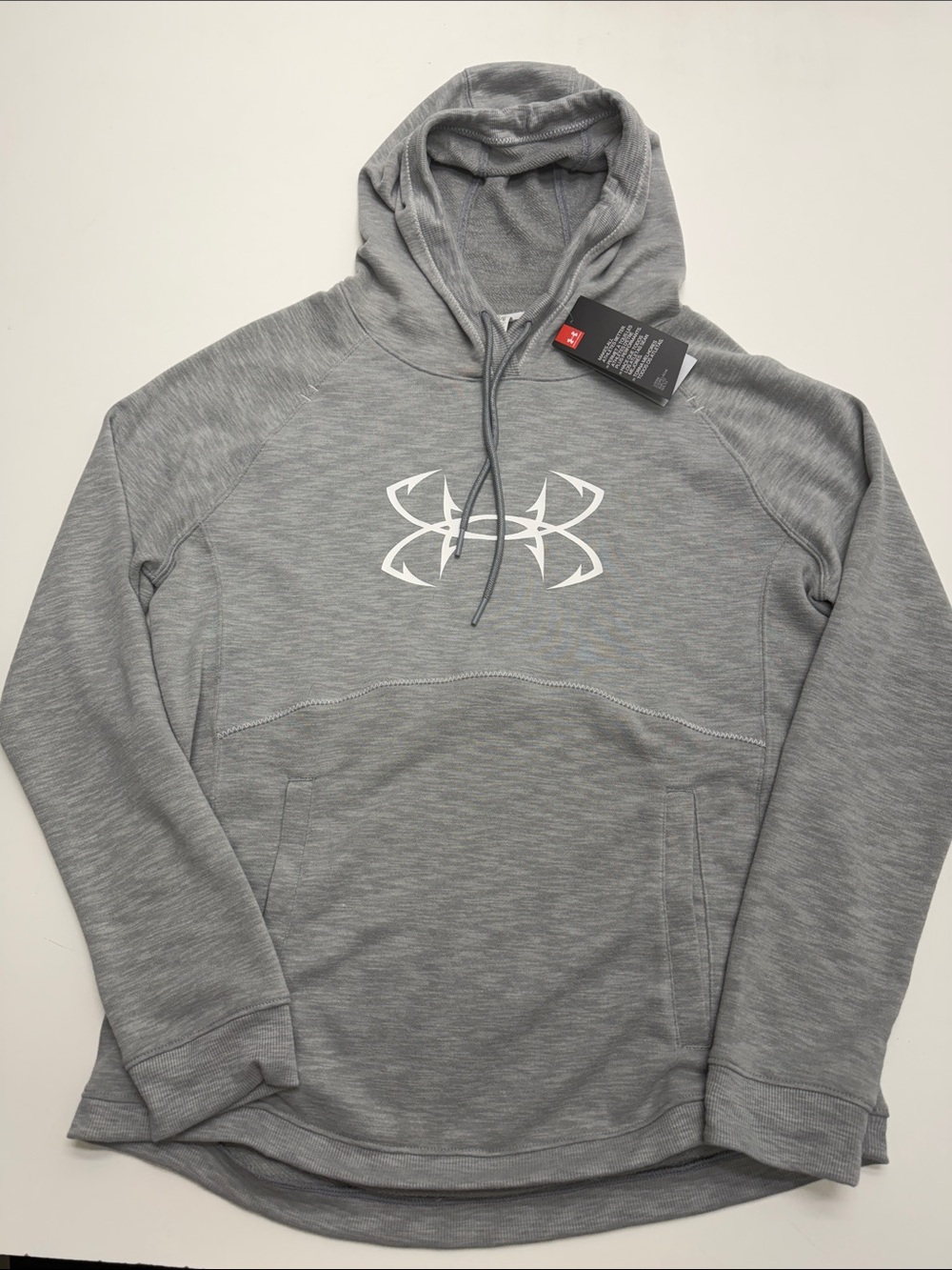 UNDER ARMOUR Women’s Large Gray Hoodie Sweatshirt